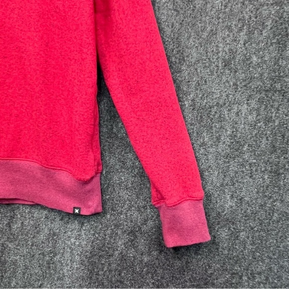 Hurley Men’s Red Pullover Sweatshirt Size S - Picture 4 of 11